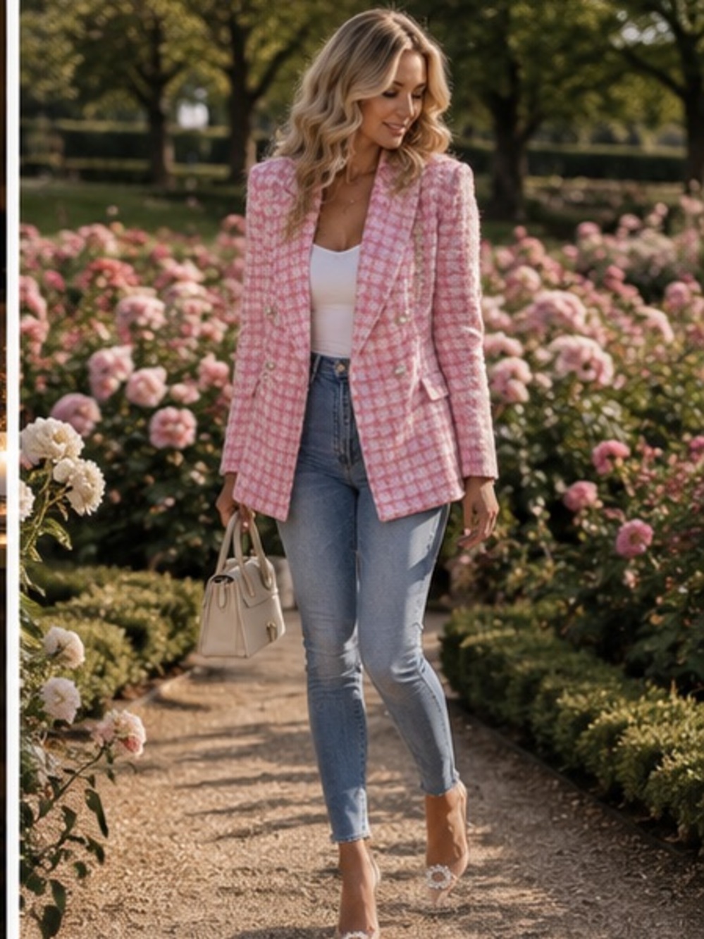 Zara double breast blazer bloggers fav - Picture 15 of 16